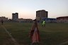 شاهکاری دیگر در فوتبال خوزستان؛ لُنگ به جای پرچم کرنر!