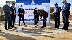 عملیات ساخت یک مدرسه ۴ کلاسه در مسجدسلیمان آغاز شد