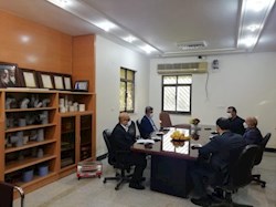بازدید مدیر عامل  بانک صادرات استان خوزستان ازگروه تولیدی شیلنگ و لوله خوزستان