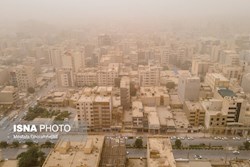 باد و توده خاک همسایه‌ها در راه خوزستان