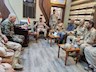 دیدار استاندار خوزستان و فرمانده مرزبانی فراجا با مسئولان عراقی در شلمچه عراق