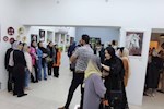 گزارش تصویری افتتاح نمایشگاه طراحی و نقاشی دراهواز