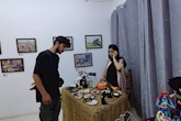 گزارش تصویری  افتتاح نمایشگاه گروهی و فروش آثار هنرهای تجسمی ارمغان