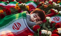 تصاویر هوش مصنوعی از شهدای کودک انفجار تروریستی امروز در کرمان