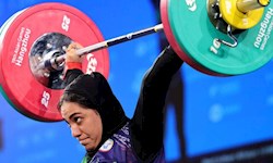 دختر وزنه‌بردار ایران نایب قهرمان آسیا شد