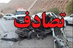 ترمز بریدن کامیون در محور ماهشهر –سربندر؛ برخورد با ۲۱ خودرو