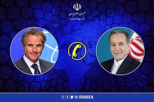 عراقچی به گروسی: ایران به هر تحرک نامناسب اروپا واکنش مقتضی نشان می‌دهد