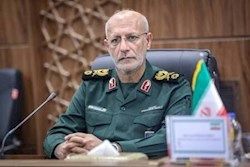 تشییع باشکوه پیکر مطهر سردار محرابی بر دستان مردم قدرشناس اهوازی