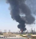 حریق در واحد ۷۵ پالایشگاه آبادان/ عملیات اطفا در حال انجام است