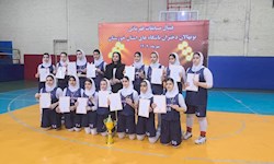 درخشش مرسانا معنایی در مسابقات قهرمانی نونهالان بسکتبال خوزستان