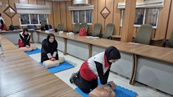 واحد های آموزش هلال‌احمر خوزستان به مانکن آموزشی بروز مجهز شدند