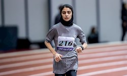 روند رو به جلوی هانیه شه‌پری در دوهای استقامت بانوان/ دختر رکورد شکن