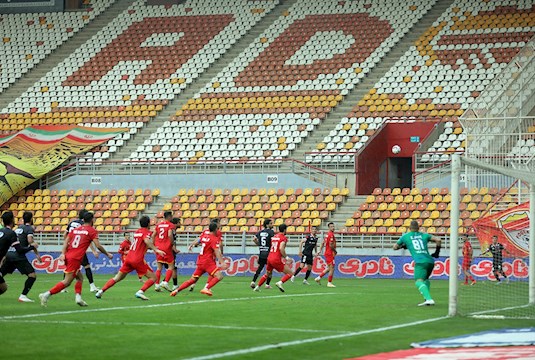 گزارش تصویری بازی فولاد خوزستان - پرسپولیس تهران