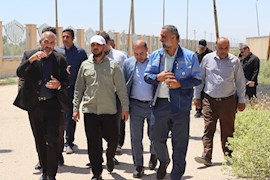 بازدید نماینده مجلس شورای اسلامی از تصفیه‌خانه آب شرب شیرین‌شهر