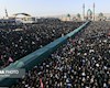 اقامه نماز بر پیکر رهبر شهید انقلاب در مسجد مقدس جمکران