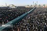 اقامه نماز بر پیکر رهبر شهید انقلاب در مسجد مقدس جمکران