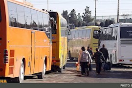 رشد ۱۹ درصدی جابه‌جایی مسافران از پایانه‌های مسافربری خوزستان