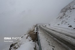 مسدود شدن ۶ محور روستایی خوزستان در پی بارش برف