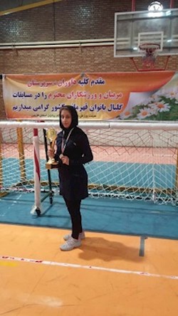 قهرمانی بانوان گلبالیست خوزستانی