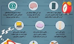 اینفوگرافیک / چگونه خواب راحت داشته باشیم؟